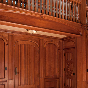 Neuenschwander Quarter Sawn White Oak Elliptical 2 Inch Thick Interior Door